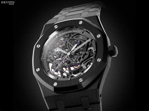 black diamond audemars piguet|audemars piguet black skeleton.